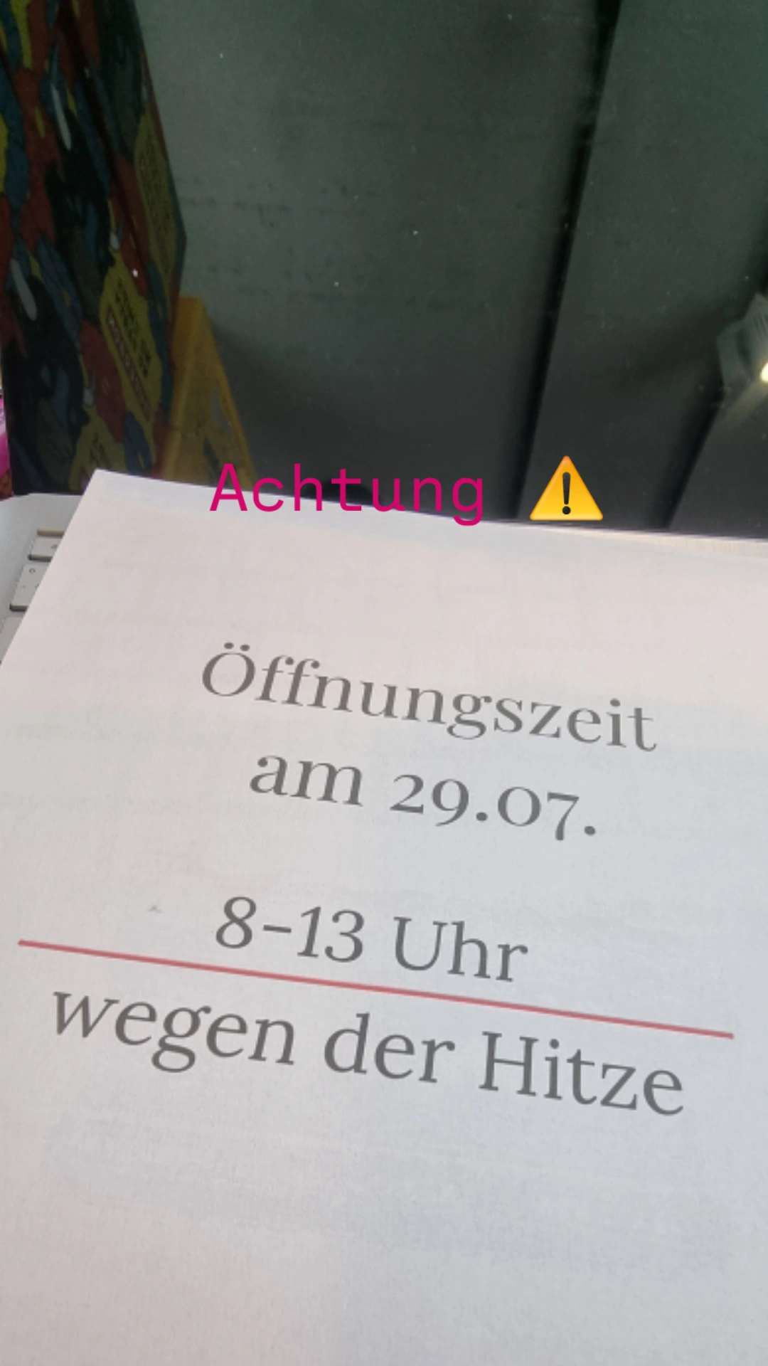 Öffnungszeiten