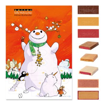 Zotter Süße Weihnachten Adventkalender 196,5g