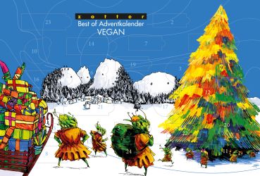 Zotter Best of Vegan Adventskalender 2025, 306g