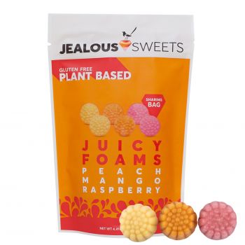 Jealous Sweets Juicy Foams Fruchtige Mischung 125g, MHD 31.12.2023