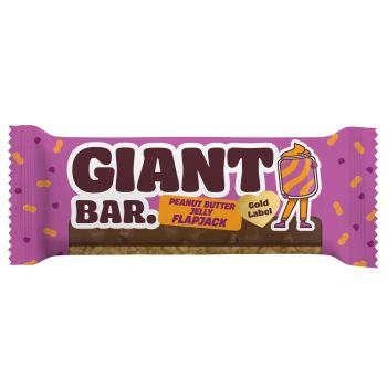 Giant Bar Chocolate Flapjack Peanut Butter Jelly 100g