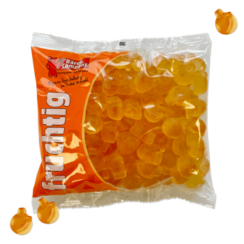 Pfirsich Fruchtgummi mit 10% Fruchtsaft 500g