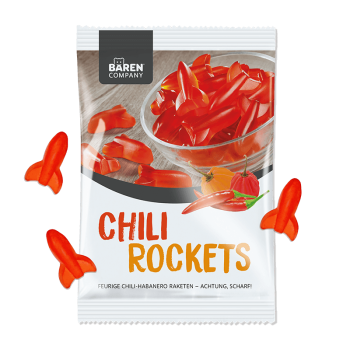 Chili Rockets Habanero Fruchtgummi 150g