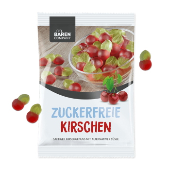 Zuckerfreie Kirschen, Fruchtgummi 150g