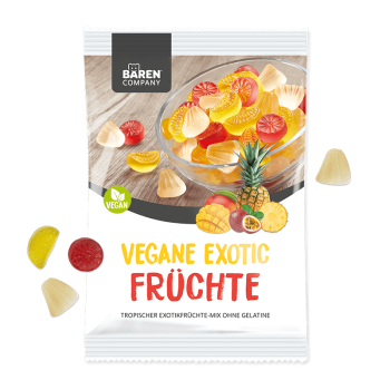Vegane Exotic Früchte Fruchtgummi 150g