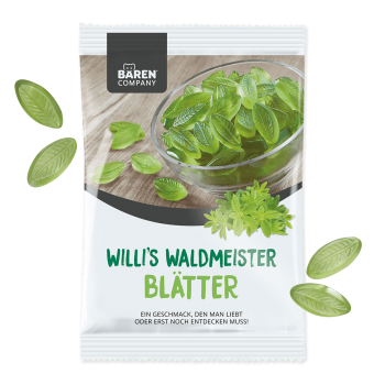 Willis's Waldmeister Blätter 150g