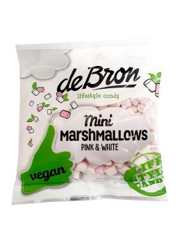 de Bron Mini  Marshmallow Veggie Pink and White  75 g