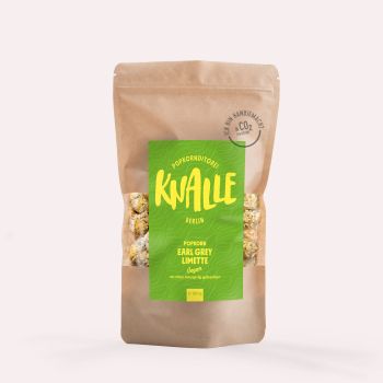 Knalle Popkorn Earl Grey Limette - Saisonal und Vegan 100g