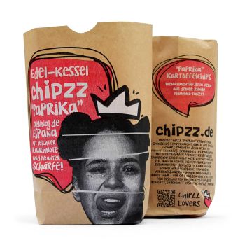Chipzz Paprika, Kartoffelchips, 150g