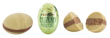 Venchi Mini Osterei Cremino Pistazie & Nougat­creme, 11g