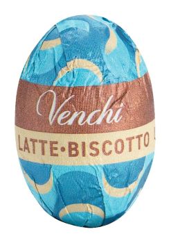 Venchi Mini Osterei Vollmilchschokolade, Milchcreme und Kekskrümeln 11g