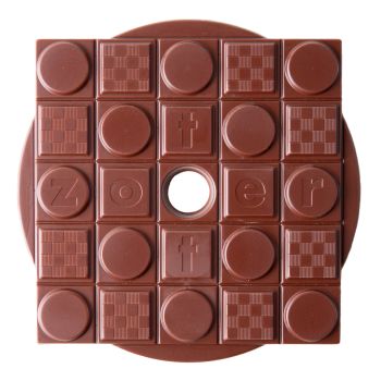 Zotter  Quadratur der Kreises 70%/30% Kakao Milch Tafel,  ohne Zuckerzugabe 70g