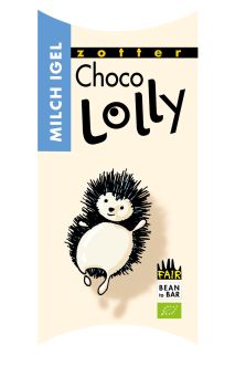 Zotter Choco Lolly Milch Igel, 20g