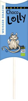 Preview: Zotter Choco Lolly Weisser Drache, 20g