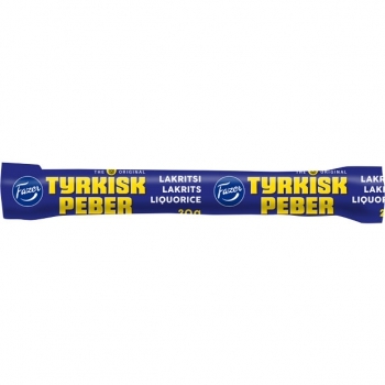Fazer Tyrkisk Peber Stange, Türkisch Pfeffer Lakritzriegel 20 g
