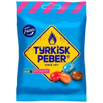 Fazer Tyrkisk Peber Hot & Sour 150 g