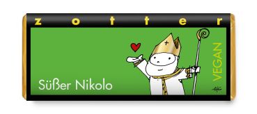 Zotter Süßer Nikolo vegan, 70g