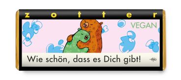 Zotter Wie schön, dass es dich gibt - Zitrone & Mandel, vegan 70g