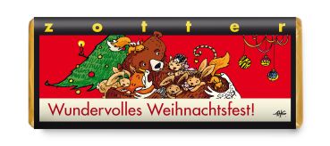 Zotter Wundervolles Weihnachtsfest 70g
