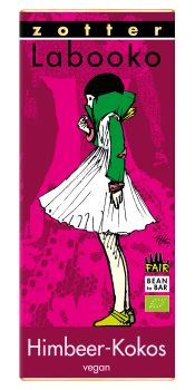 Zotter Labooko Himbeer Kokos, 70g