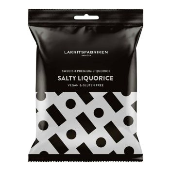 Lakritsfabriken Salty Liquorice 100g