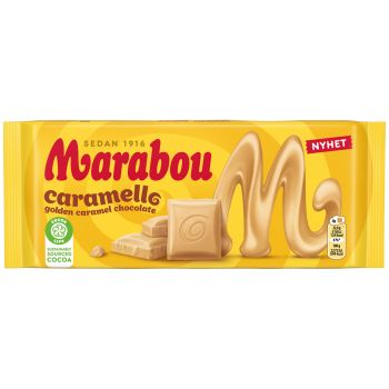 Marabou Caramello, weiße Karamell Schokolade 160g
