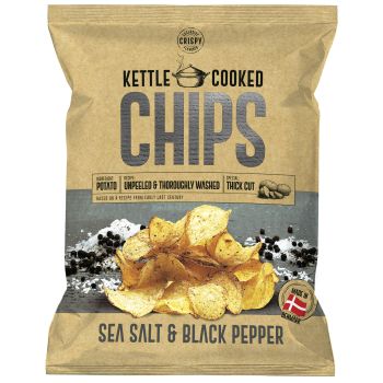 OK Snacks, Meersalz & schwarzer Pfeffer Chips, 150g