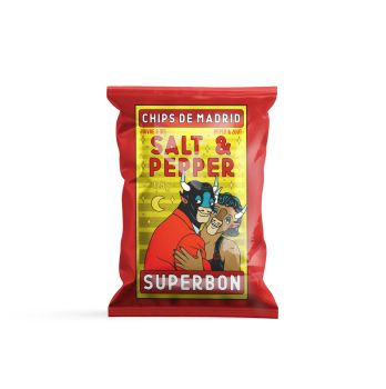 Superbon Chips Salt & Pepper 125g