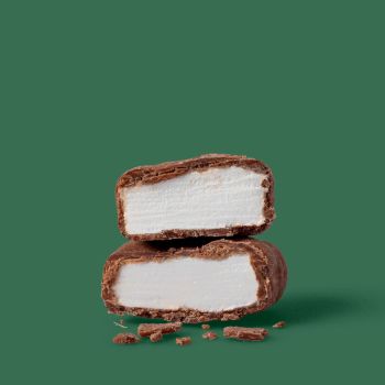 Preview: The Mallows - Marshmallow Belgische Schokolade mit frischer Minze 90g Winter Edition