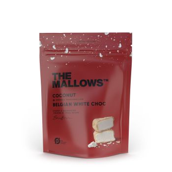 The Mallows - Marshmallow Belgische Schokolade mit Kokosnuss 90g