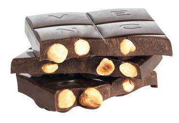 Preview: Venchi Gianduia Nocciolato Fondente - Dunkle Gianduiaschokolade mit ganzen Haselnüssen 95g