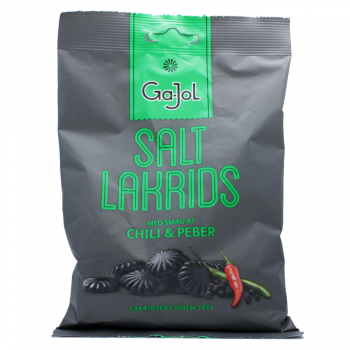 Ga-Jol Salt Lakrids Chili & Peber 140 g