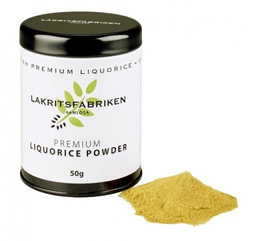 Lakritsfabriken Lakritz-Pulver Premium liquorice powder 50 g