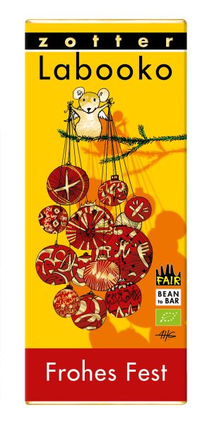 Zotter Labooko Frohes Fest  70g