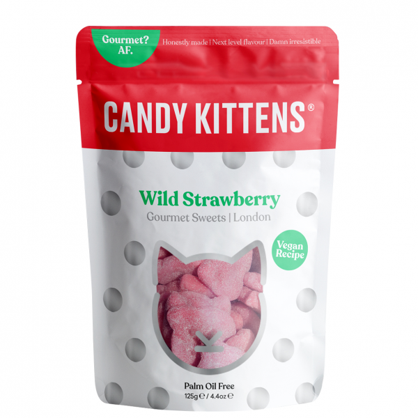 Candy Kittens Wild Strawberry Vegan 140 g