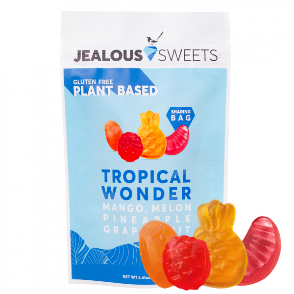 Jealous Sweets Vegan Fruit Gum Tropical Wonder 125g