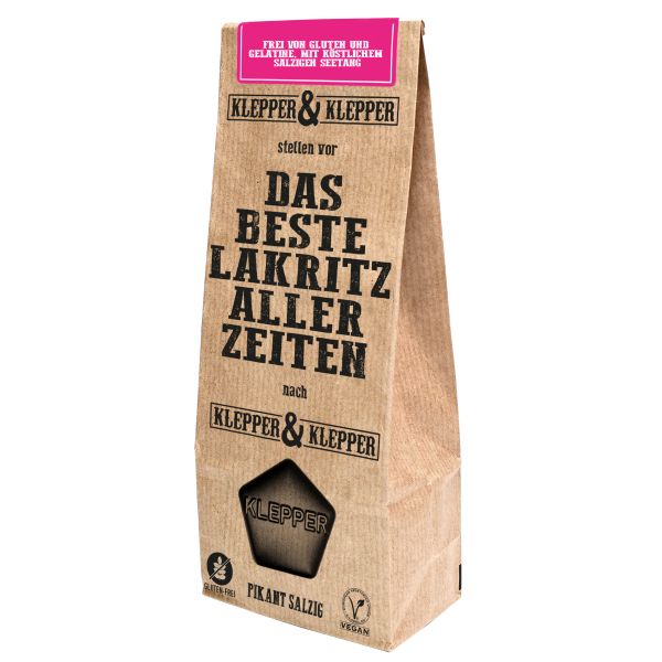 Klepper & Klepper Das Beste Lakritz Aller Zeiten Pikant Salziges Algenlakritz 200g