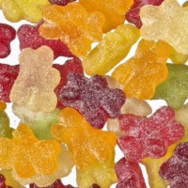 Vegane saure Bären Fruchtgummi Mix 200g