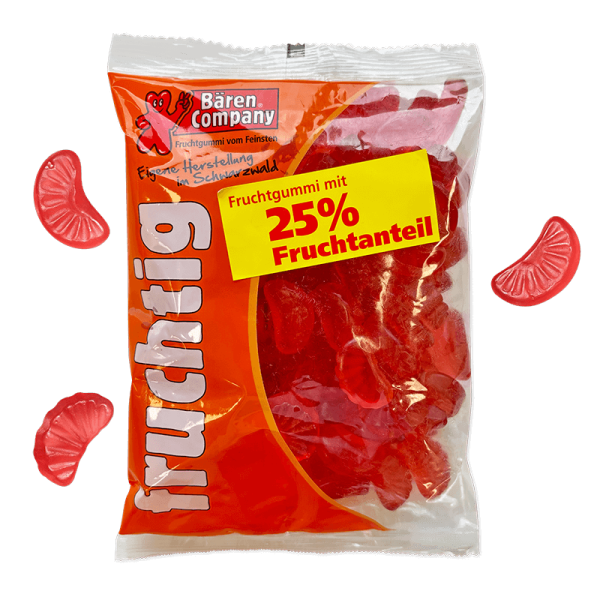 Pink Grapefruit Fruchtgummi mit 25% Fruchtsaft 200g