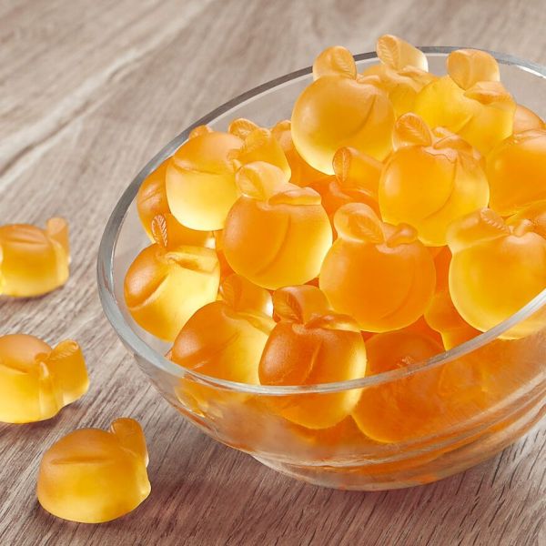 Pfirsich Fruchtgummi mit 10% Fruchtsaft 500g