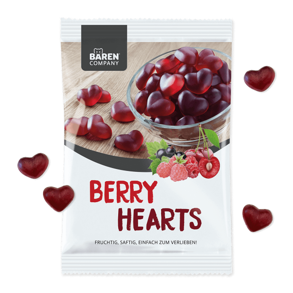 Berry Hearts Fruchtgummi 150g