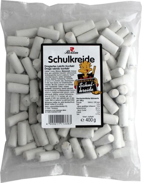Rexim Lakritz weiße Schulkreide 650g