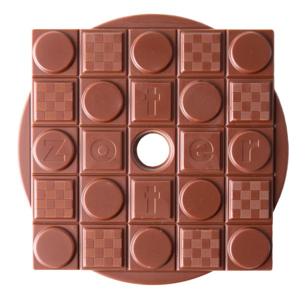 Zotter Quadratur des Kreises 50% Milchschokolade mit Dattelzucker, 70g