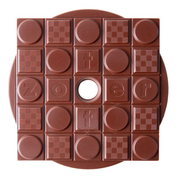 Zotter  Quadratur der Kreises 70%/30% Kakao Milch Tafel,  ohne Zuckerzugabe 70g