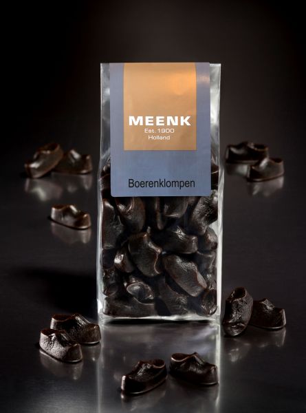 Meenk Boerenklompen, Bauernschuhe  Süßlakritz 180g