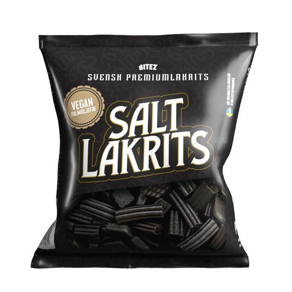 Bitez Salt Lakrits - Salziges Lakritz 80g