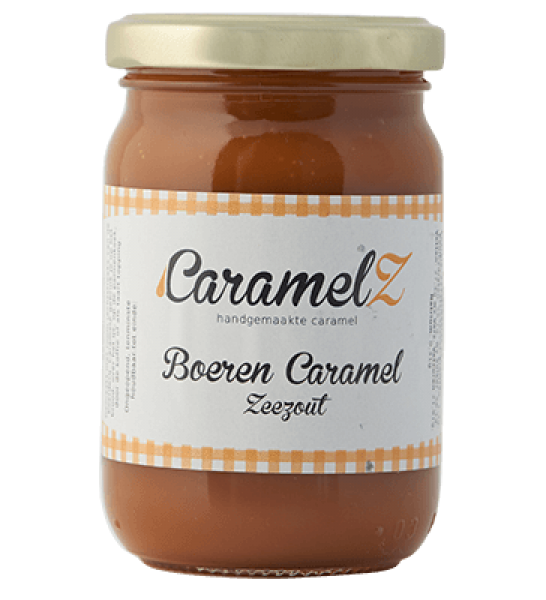 CaramelZ Boeren Caramel Zeezout - Bauernkaramell mit Meersalz 200g