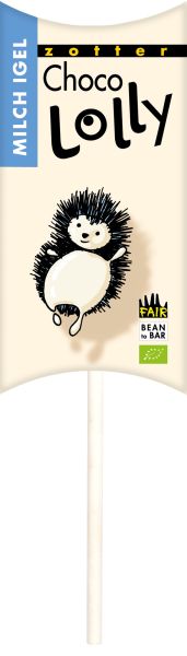 Zotter Choco Lolly Milch Igel, 20g