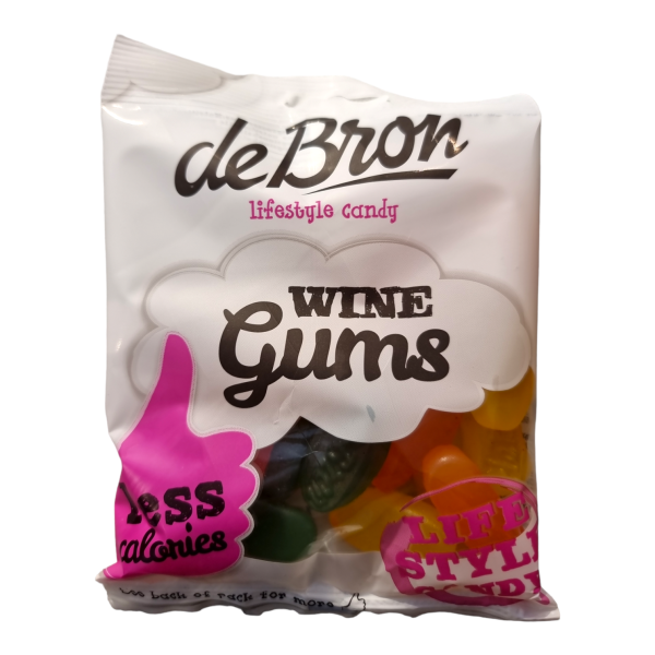 deBron Wine Gums Zuckerfrei 100g