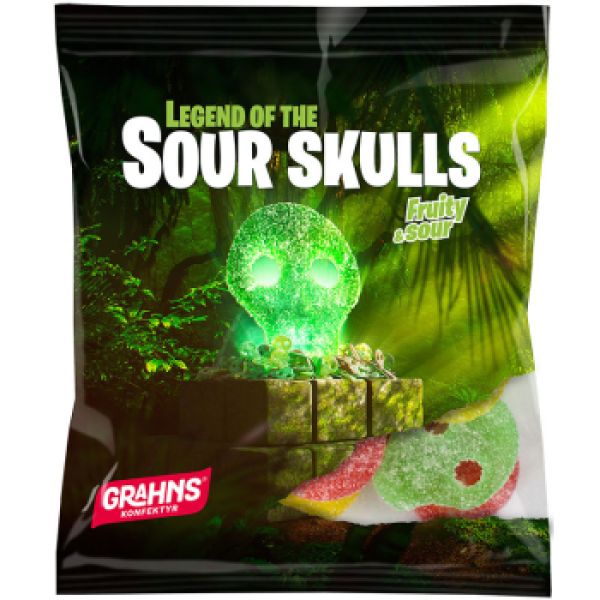 Grahns Legend of the Sour Skulls 60g